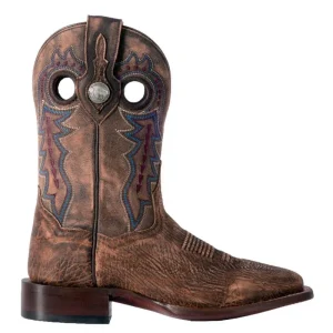 Dan Post Mens 12in Badlands Sq Tan Boots