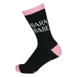 Dapplebay Barn Babe Knit Crew Socks
