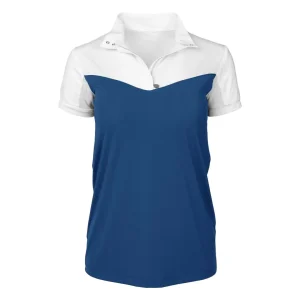 Dapplebay Lady 1/4 Zip Short Sleeve Show Top
