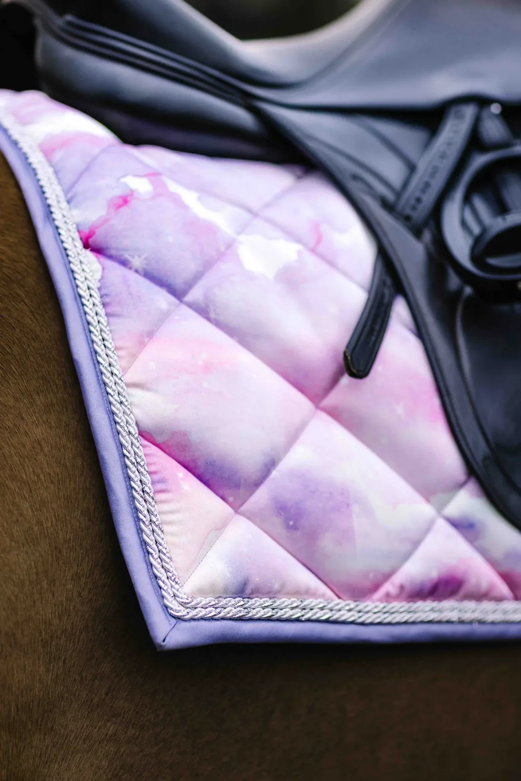 Dapplebay Lavender Haze Dressage Saddle Pad - Image 2