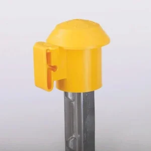 Dare T Post Topper Insulators 10 Pack Yellow