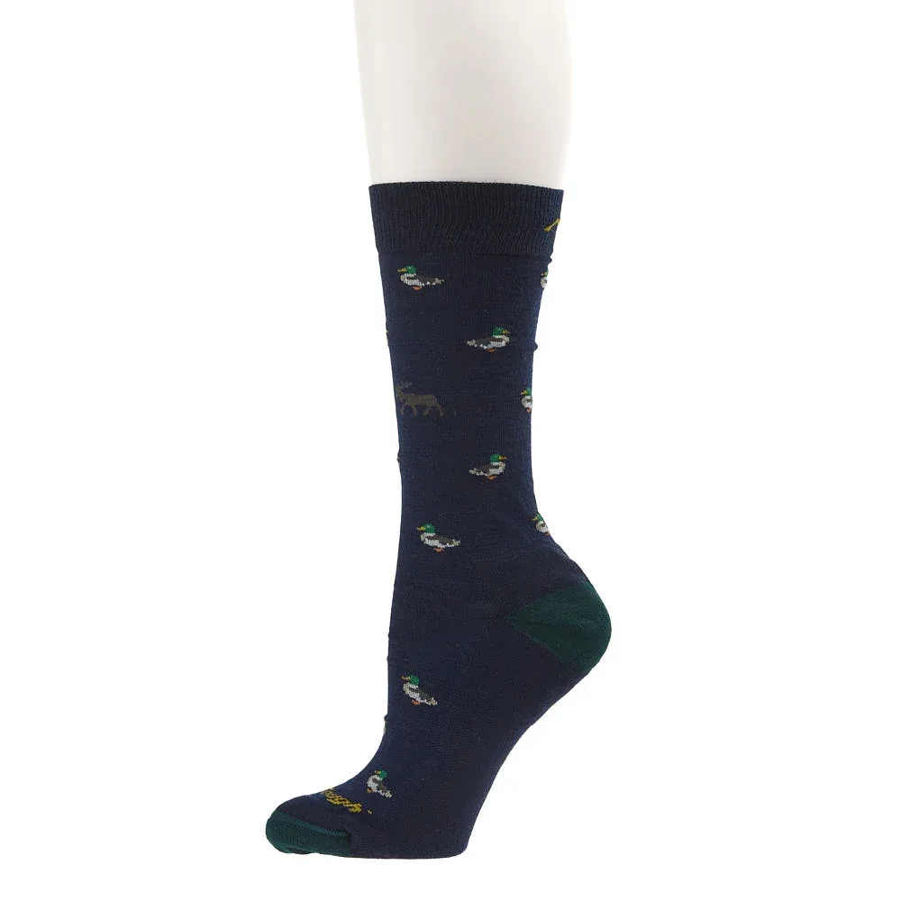 Darn Tough Men's Eclipse Duck Duck Moose Lifestyle Crew Sock - Image 2