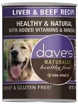 Dave's Naturally Healthy Liver and Beef, 13.2 oz each, Case of 12 - Image 2