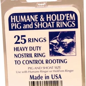 Decker Holdem/Humane Ring 25Pk 11G Copper