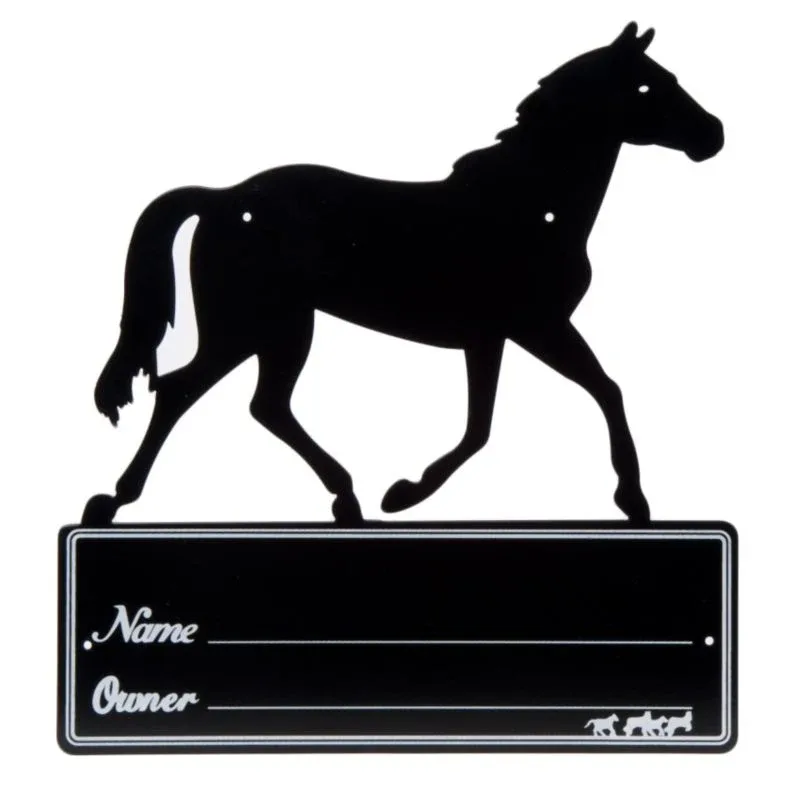 Decorative Stall Plate