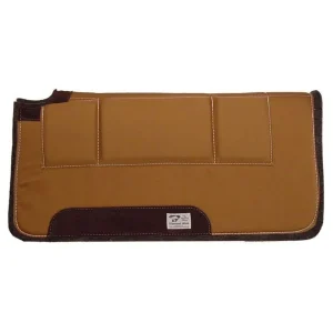 Diamond Wool Pad Company Tan 1/2in Pressure Relief Saddle Pad 32in x 32in