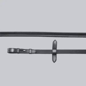 Diego Rubber Reins Black