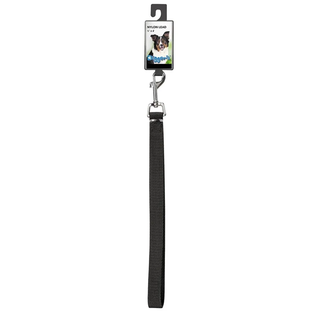 Diggers 3/4 in Nylon Lead, 48 in Black - Image 2