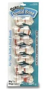 Dingo Dental Mini Bone 7 Pk. White {L+1} 156072