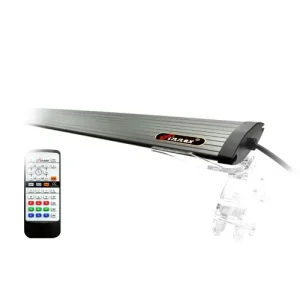 DISCONTINUED - Finnex Planted Plus 24/7 CC 24" Customizable LED Fixture - Gun Metal