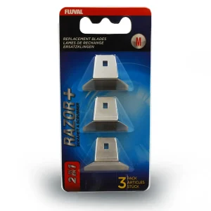 (DISCONTINUED)Razor+ 2-in-1 Scraper Medium 3 Pack Replacement Blades - Fluval