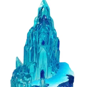 Disney Frozen Ice Castle Resin Ornament Blue 2.5 In, Mini