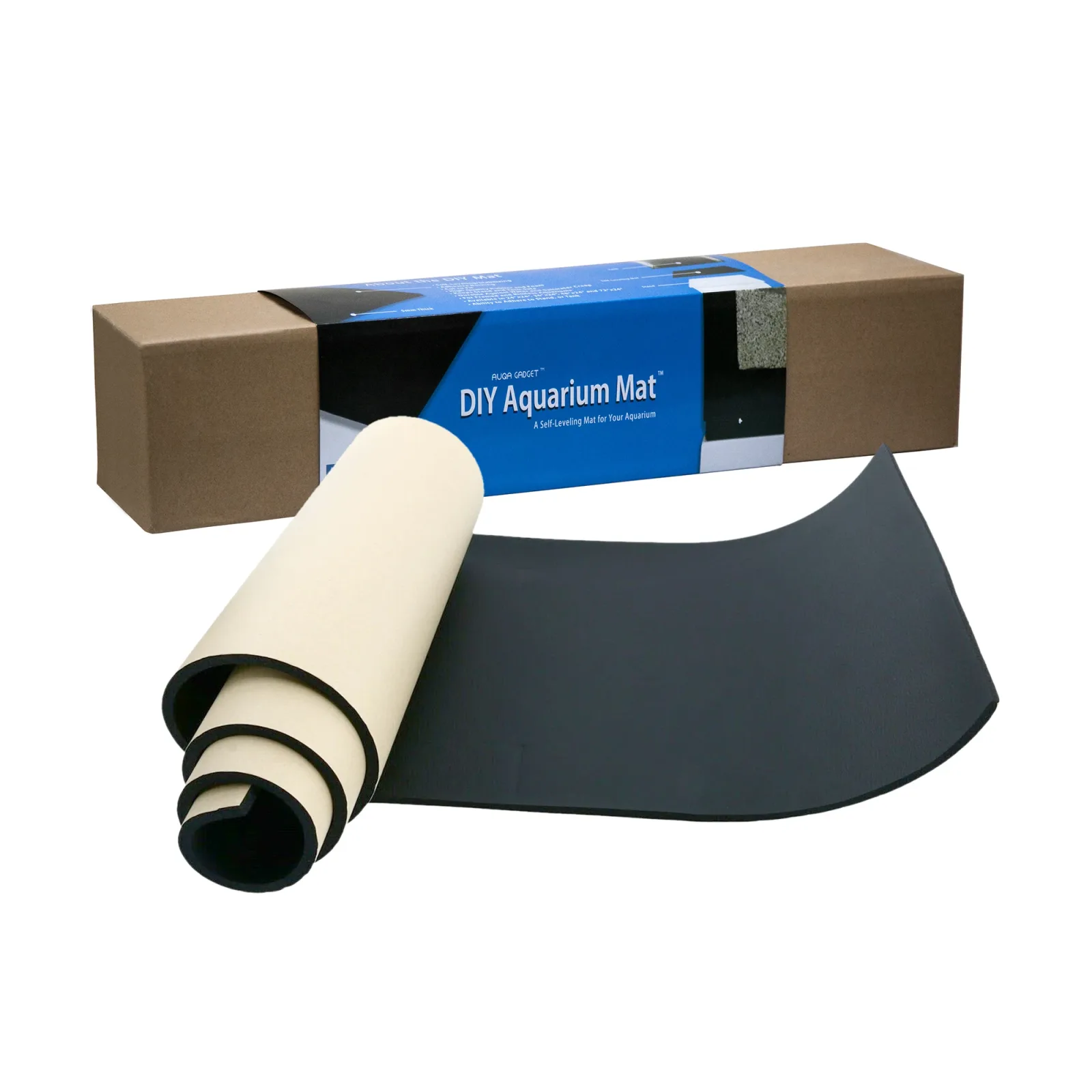 DIY Self Leveling Rubber Aquarium Mat 24" x 24" - Innovative Marine