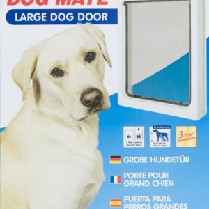 Dog Mate Multi Insulation Dog Door - White