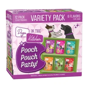Dogs in the Kitchen Pooch Party Variety Pack Wet Dog Food
