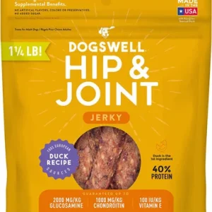 Dogswell Jerky Hip & Joint Dog Treats - Duck 20 oz Stainless steel