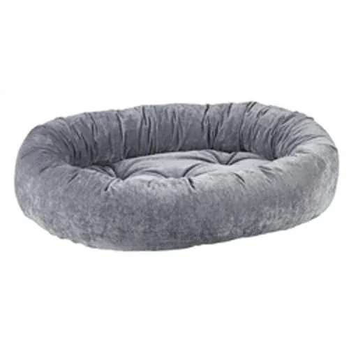 Donut Bed Pumice Microvelvet