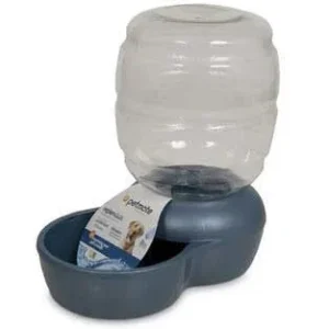 Doskocil Petmate Replendish Water With Microban Pearl Peacock Blue 4 Gal {L-1}