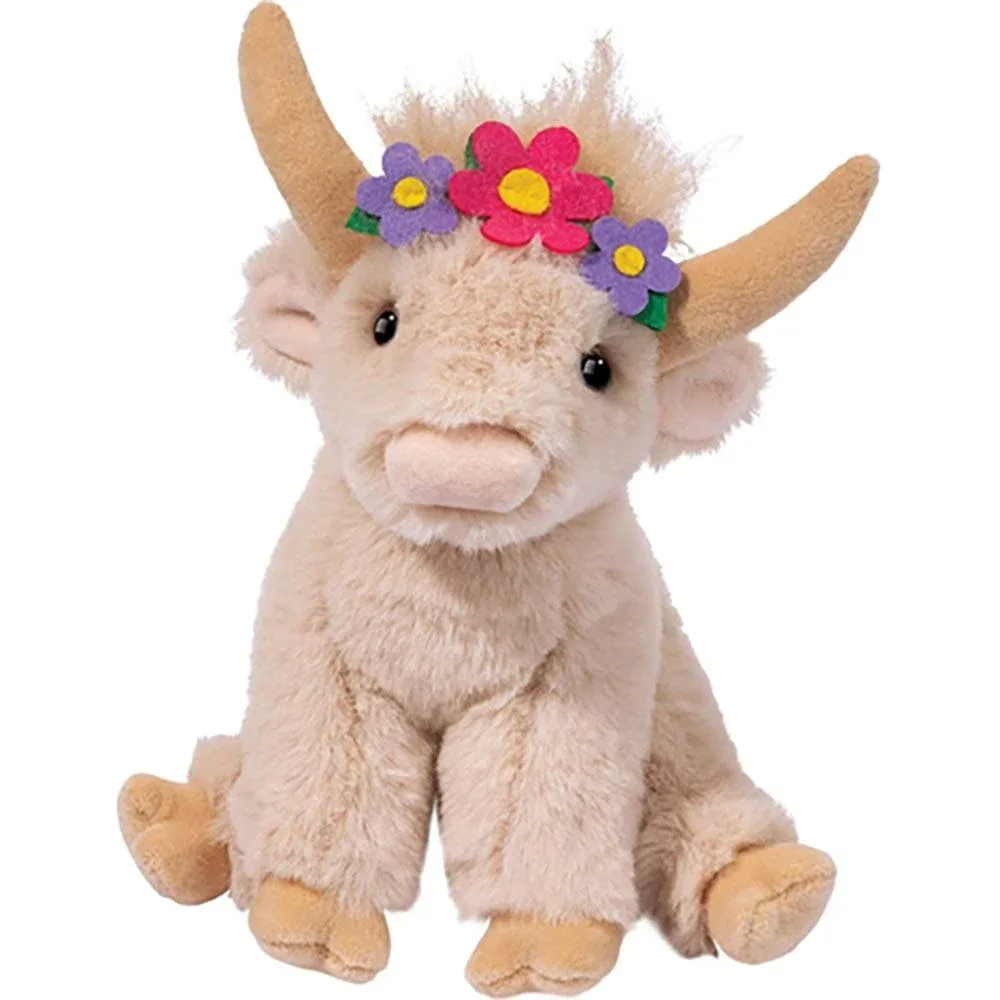 Douglas Laddie Flower Highland Cow