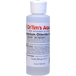 Dr. Tim's Aquatics Ammonium Chloride Solution for Fishless Cycling 1ea/4 fl oz