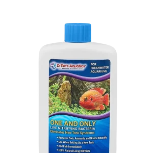 Dr. Tim's Aquatics One & Only Live Nitrifying Bacteria for Freshwater Aquariums 8 fl. oz