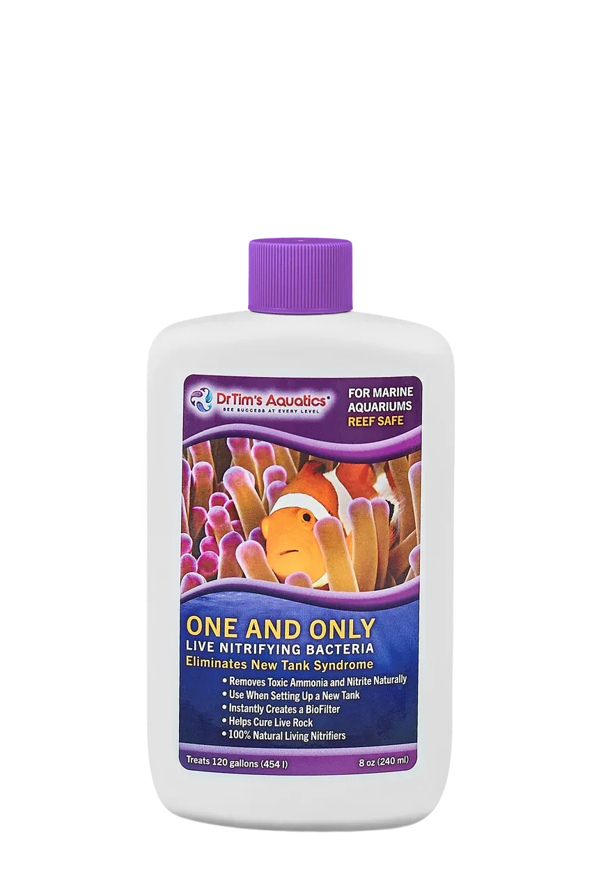 Dr. Tim's Aquatics One & Only Live Nitrifying Bacteria for Reef Aquarium 8 fl. oz