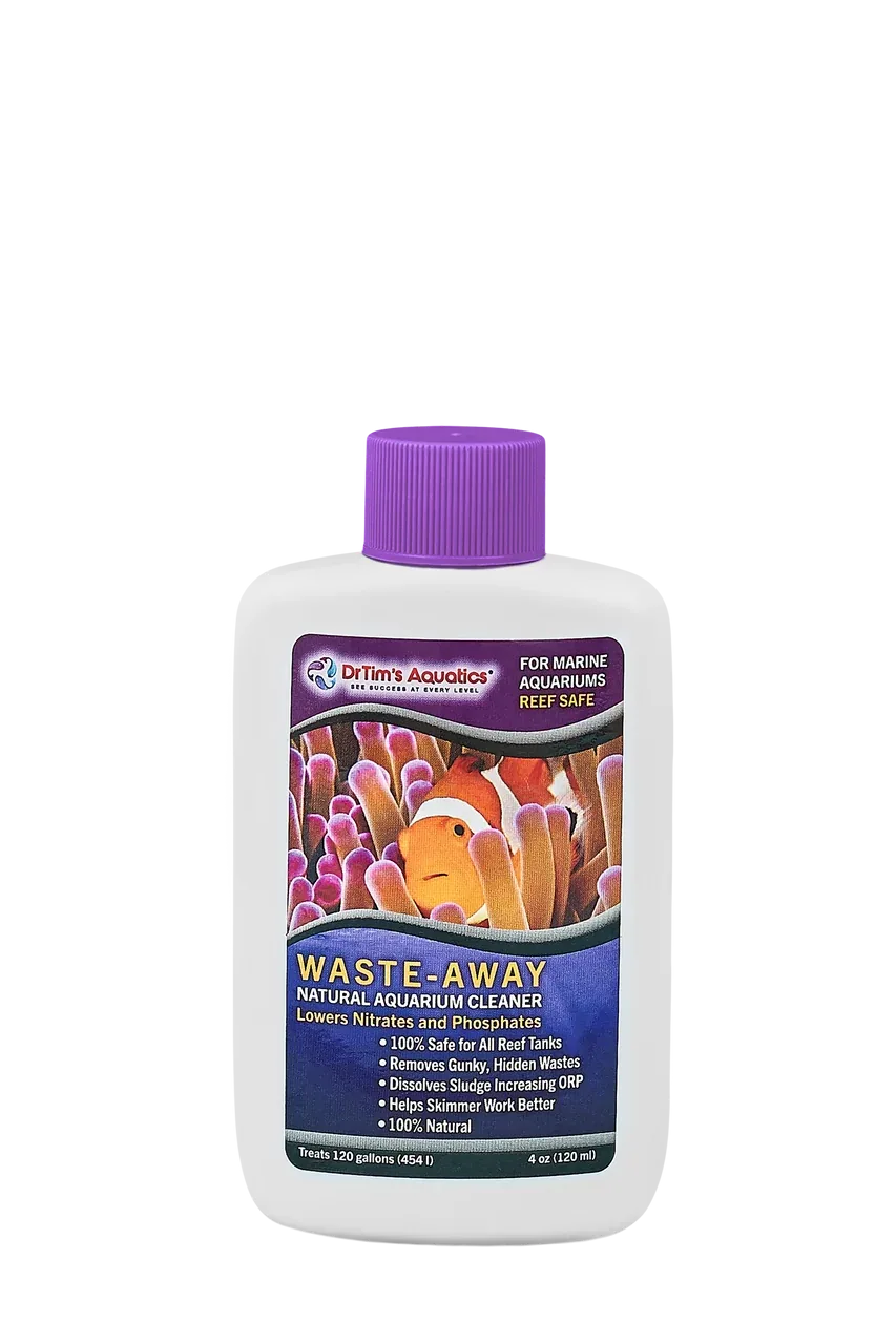 Dr. Tim's Aquatics Waste-Away Natural Aquarium Cleaner for Reef Aquarium 4 fl. oz