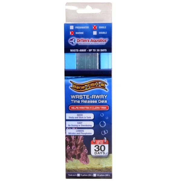 Dr.Tim's Aquatics Waste Away Time Release Gel Marine, 1-Pack Large