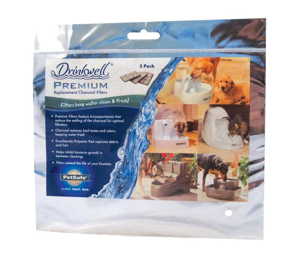 Drinkwell Premium Replacement Filter 3 Pack
