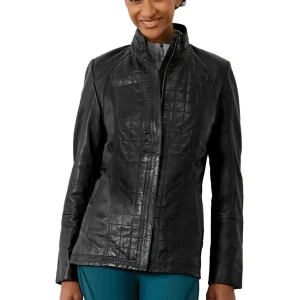 DS Ladies’ Moto Leather Jacket