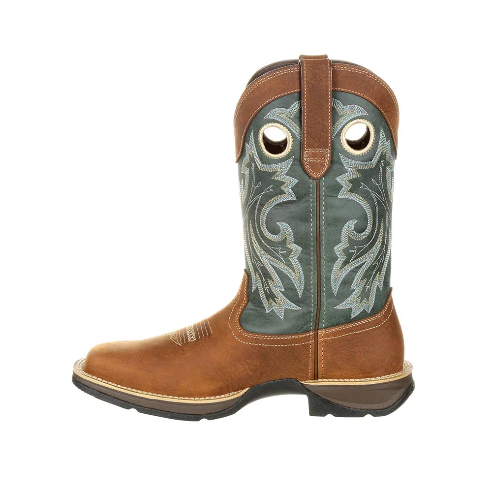 Durango Boots Men's Rebel Saddlehorn Vamp 12in Clover Top - Image 2