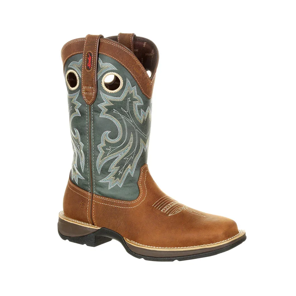 Durango Boots Men's Rebel Saddlehorn Vamp 12in Clover Top