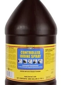 Durvet Controlled Iodine Spray 1 Gallon