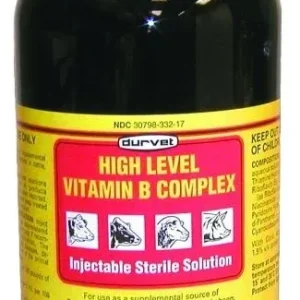 Durvet High Level Vitamin B Complex 500 mL Yellow