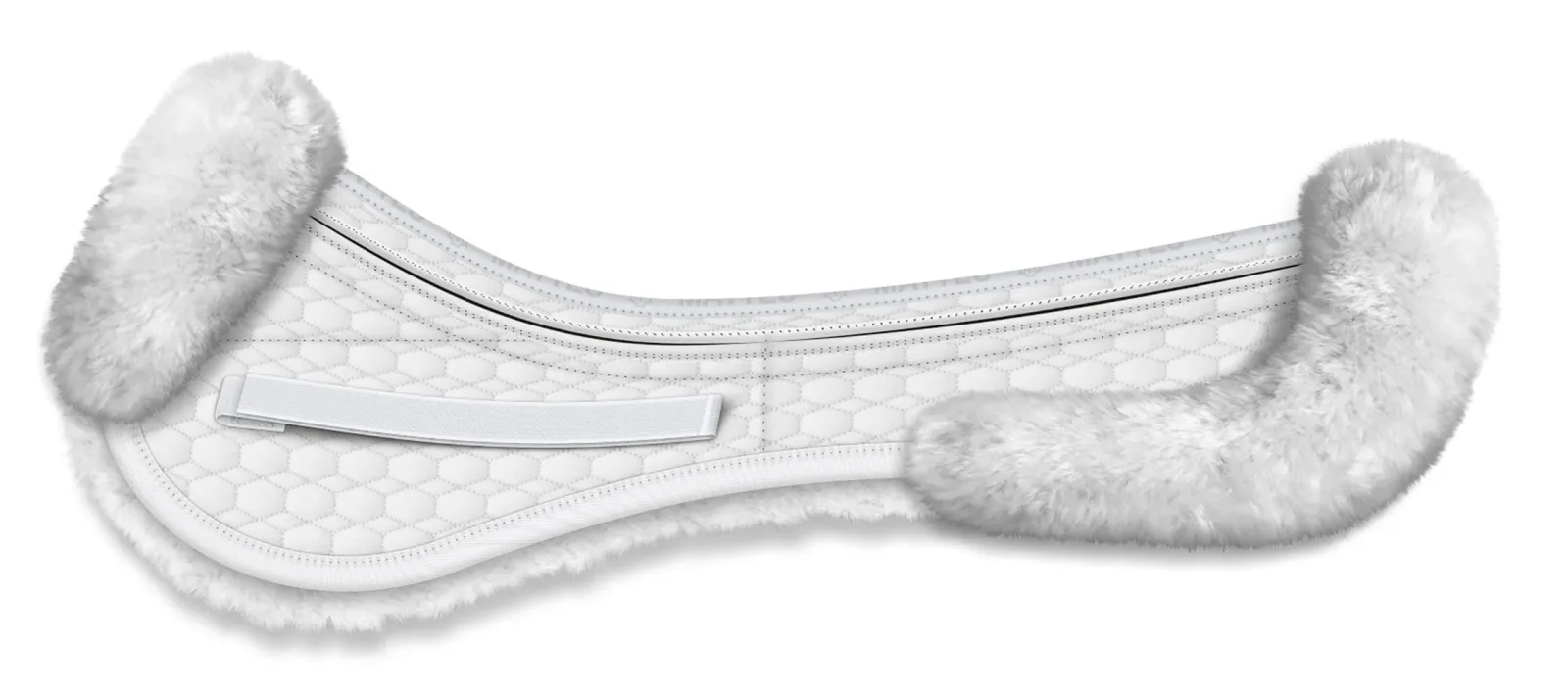 E.A. Mattes Platinum EWWA All-Purpose Correction Half Pad with Rear Trim