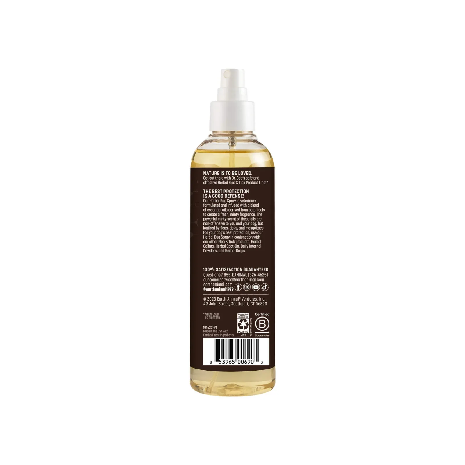 Earth Animal Nature's Protection Flea & Tick Herbal Bug Spray for Dogs - Image 2