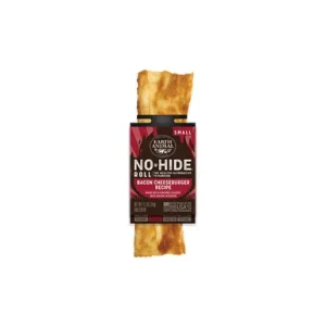 Earth Animal No Hide BBQ Bacon Cheeseburger Recipe Roll Dog Chew Treat
