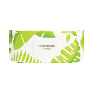 EARTH RATED DOG GROOMING WIPES LAVENDER 100CT
