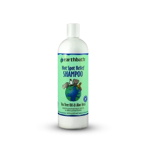 Earthbath Hot Spot Relief Shampoo, Tea Tree & Aloe Vera 16oz