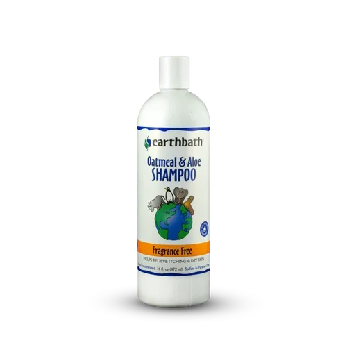 Earthbath Oatmeal & Aloe Shampoo, Fragrance Free 16oz - Image 2