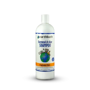 Earthbath Oatmeal & Aloe Shampoo, Fragrance Free 16oz