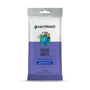 Earthbath Tushy Wipes, Rosemary Chamomile 30 count