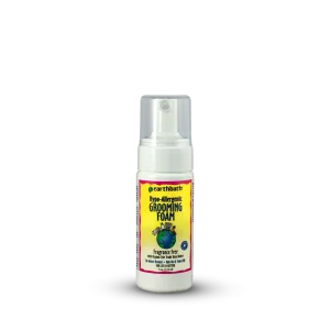 Earthbath Waterless Grooming Foam for Cats & Kittens, Fragrance Free 4oz