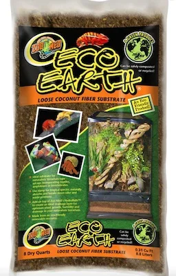 Eco Earth Coconut Fiber Substrate (Loose, 8 quart)