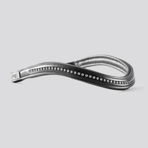 Elaborare Shaped Diamante Browband Black