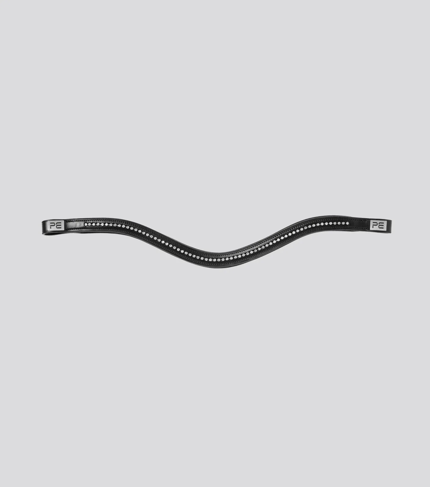 Elaborare Shaped Diamante Browband Black - Image 2