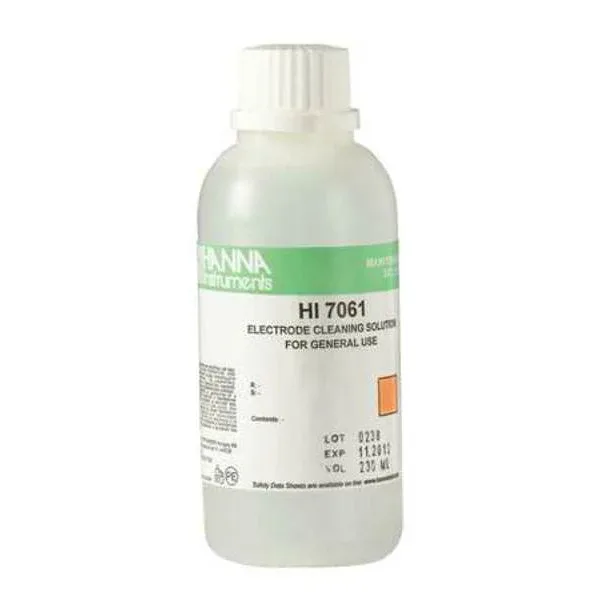 Electrode Cleaning Solution (230 ml) HI7061M - Hanna Instruments