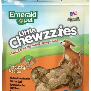 Emerald Pet Little Chewzzies Soft Training Treats Turducky Recipe