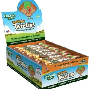 Emerald Pet Turducky Twizzies Natural Dog Chews