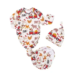 Emerson And Friends Boys Farm Friends Newborn Set